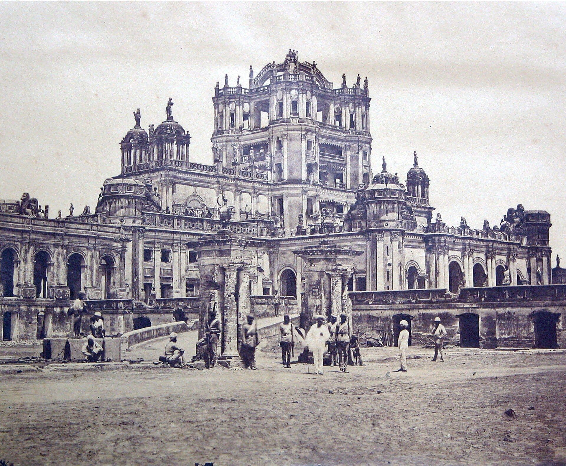 La Martinière photographed in 1858